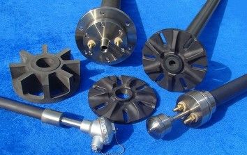 Си3Н4 Силиконовый нитрид Керамический материал для расплавленного алюминия Дегазовая труба и ротор Удалить водород из расплавленного алюминия